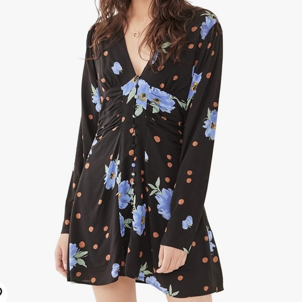 NEW Free People Date Night Moonlight Combo Dress Size Small Boho Chic‎ Feminine